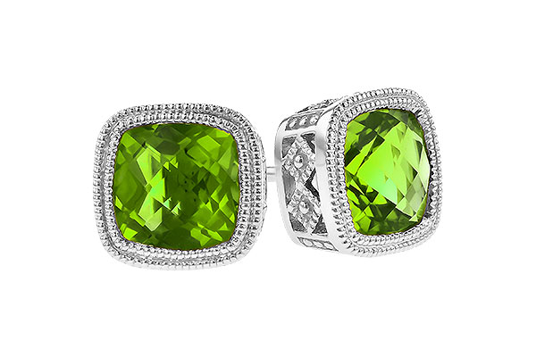 D291-74458: EARR 1.90 TW PERIDOT