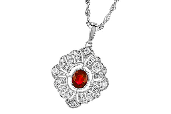 D291-75449: NECK .45 RUBY .70 TGW (5x4MM RUBY)