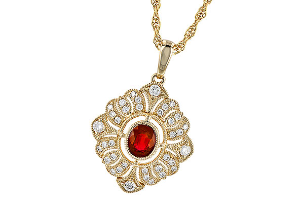 D291-75449: NECK .45 RUBY .70 TGW (5x4MM RUBY)