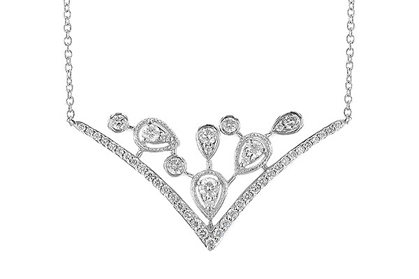 D291-77204: NECKLACE .45 TW