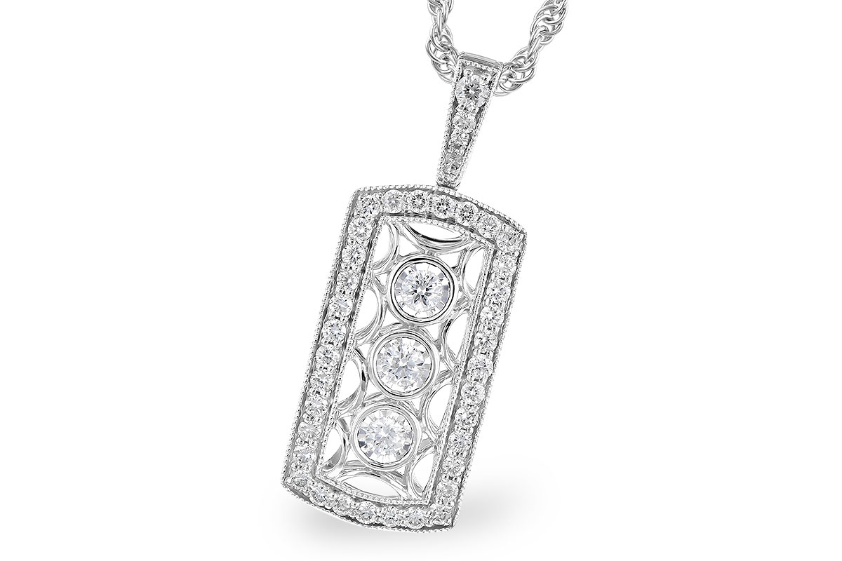 D291-79049: NECKLACE .40 TW