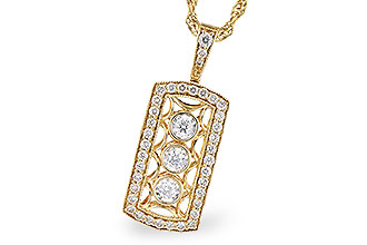 D291-79049: NECKLACE .40 TW
