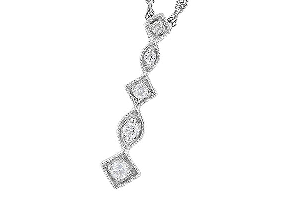 D291-80858: NECKLACE .10 TW
