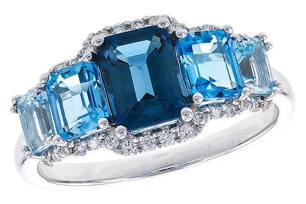 D292-67258: LDS RG 2.15 TW BLUE TOPAZ 2.30 TGW