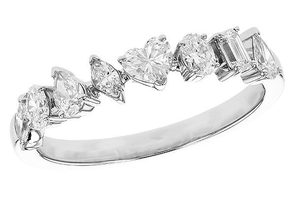D292-69058: LDS DIA WED RG .69 TW FANCY CUT DIAS