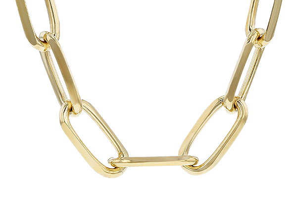D292-69986: PAPERCLIP XL (18IN, 5.2MM, 14KT, LOBSTER CLASP)