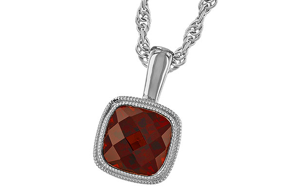 D292-69995: NECKLACE 1.22 CT GARNET