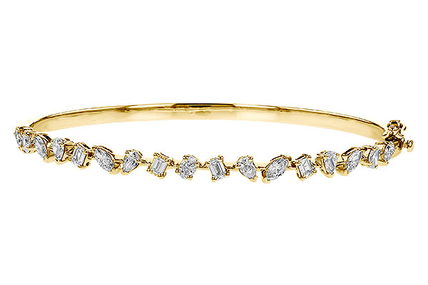 D292-71804: BANGLE 1.70 TW FANCY CUT DIAS