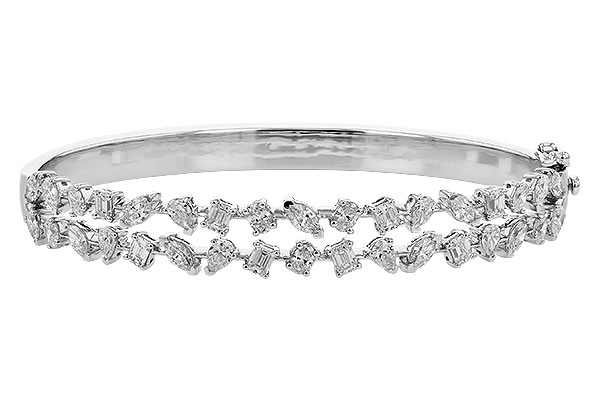 D292-71813: BANGLE 3.50 TW FANCY CUT DIAS