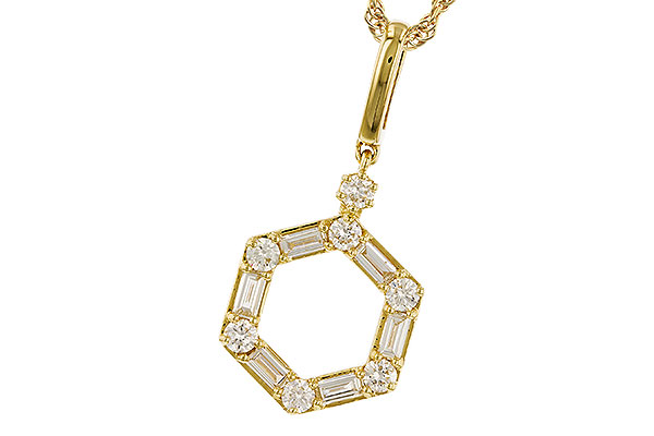 D293-55449: NECKLACE .14 BAG .35 TW