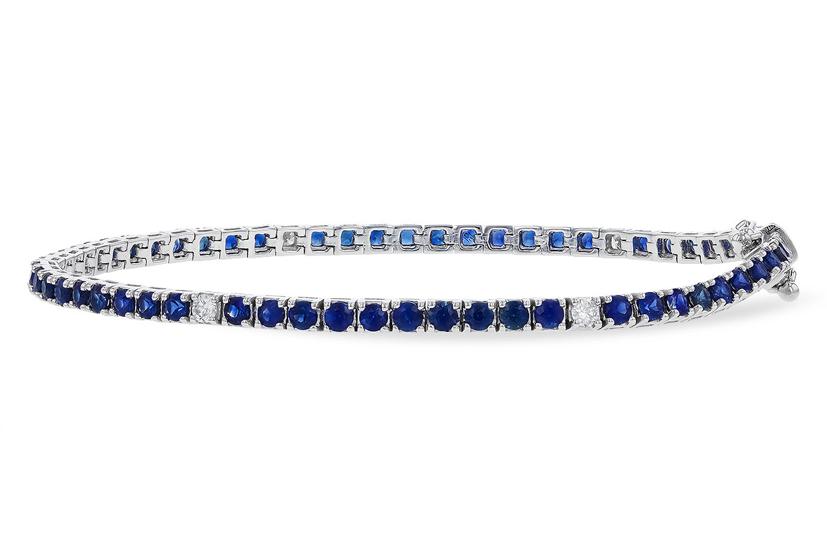D293-56340: BRACELET 3.27 TW SAPP 3.52 TGW (7")