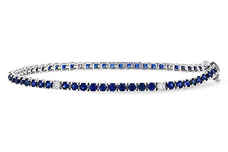 D293-56340: BRACELET 3.27 TW SAPP 3.52 TGW (7")