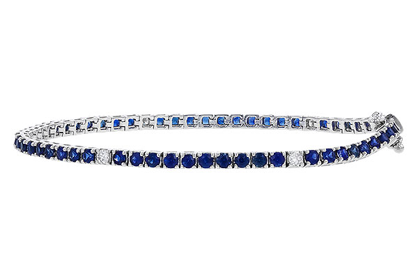 D293-56340: BRACELET 3.27 TW SAPP 3.52 TGW (7")