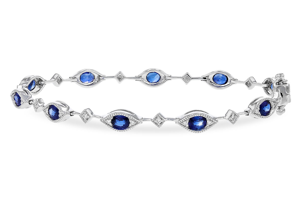 D293-56349: BRACELET 2.31 SAPPHIRE 2.50 TGW (7")