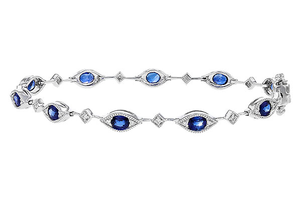 D293-56349: BRACELET 2.31 SAPPHIRE 2.50 TGW (7")