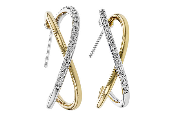 D293-57258: EARRINGS .50 TW