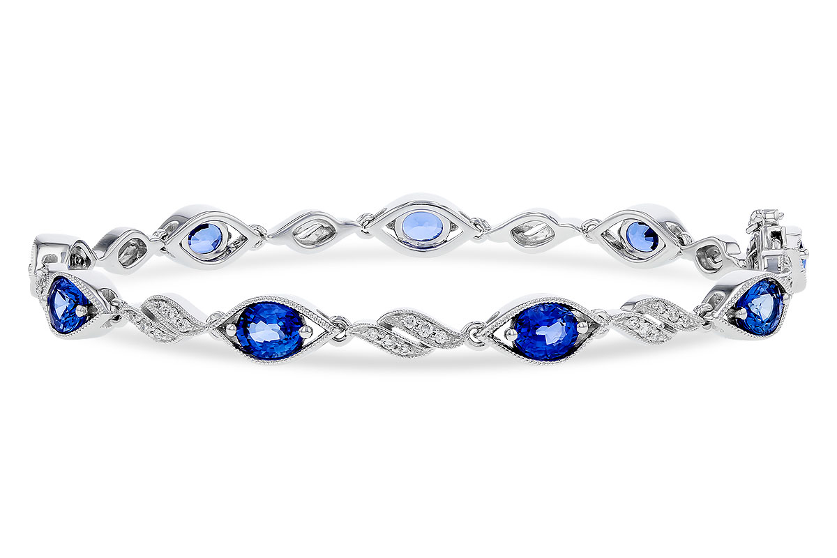 D293-57267: BRACELET 4.02 SAPPHIRE 4.26 TGW (7")