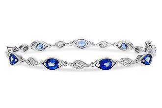 D293-57267: BRACELET 4.02 SAPPHIRE 4.26 TGW (7")