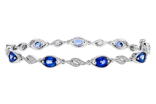 D293-57267: BRACELET 4.02 SAPPHIRE 4.26 TGW (7")