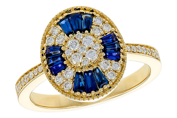 D293-61804: LDS RG .56 TW SAPPHIRE .86 TGW