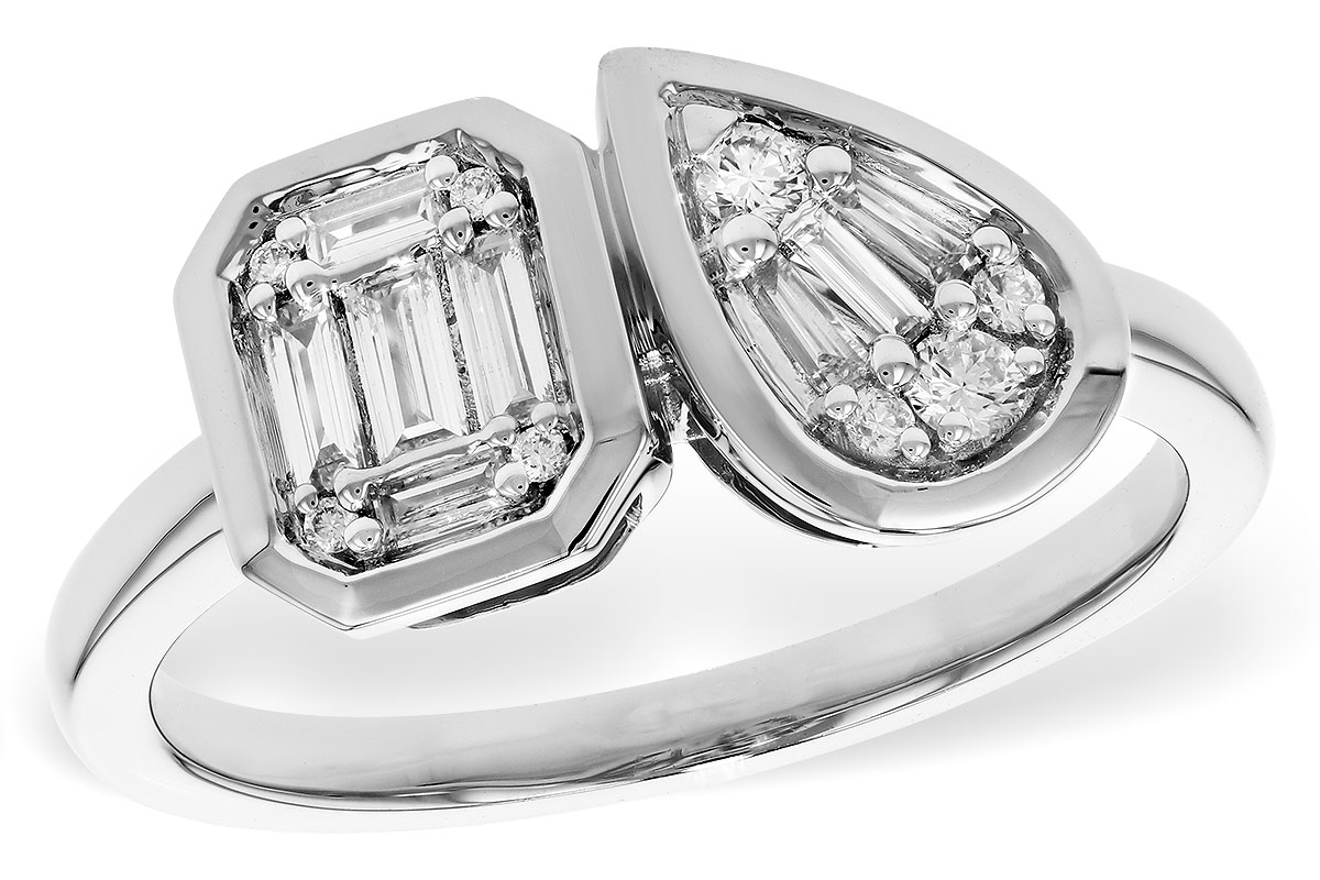 D293-62704: LDS DIA RG .17 TW BAGUETTE .25 TW