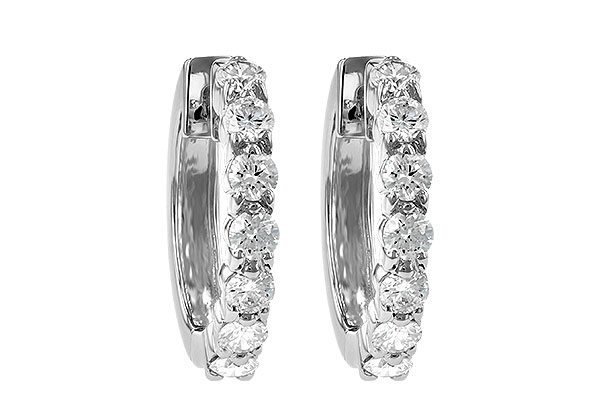 E019-94467: EARRINGS 1.00 CT TW