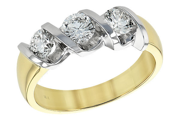 E111-79913: LDS WED RG .40 BR 1.00 TW