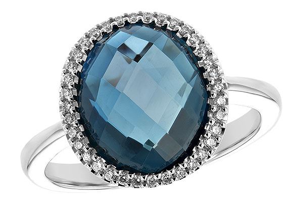 E208-11740: LDS RG 5.31 LONDON BLUE TOPAZ 5.45 TGW