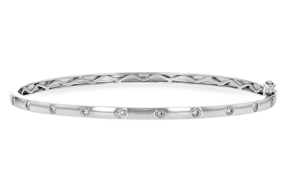 E208-14495: BANGLE BRACELET .40 TW