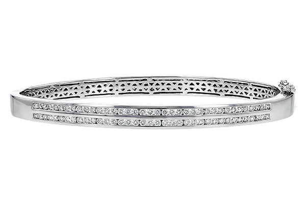 E208-18149: BANGLE BRACELET 1.00 TW (2 ROW)
