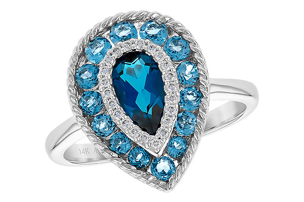 E209-04531: LDS RG 1.52 TW BLUE TOPAZ 1.60 TGW