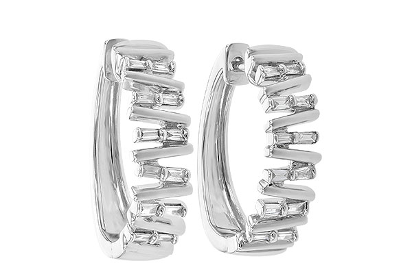 E209-05440: EARR .30 TW BAGUETTE DIAS