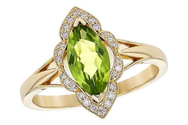 E209-06340: LDS RG .94 PERIDOT 1.05 TGW