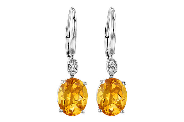 E209-09004: EARR 3.20 TW CITRINE 3.25 TGW (9x7MM CIT)