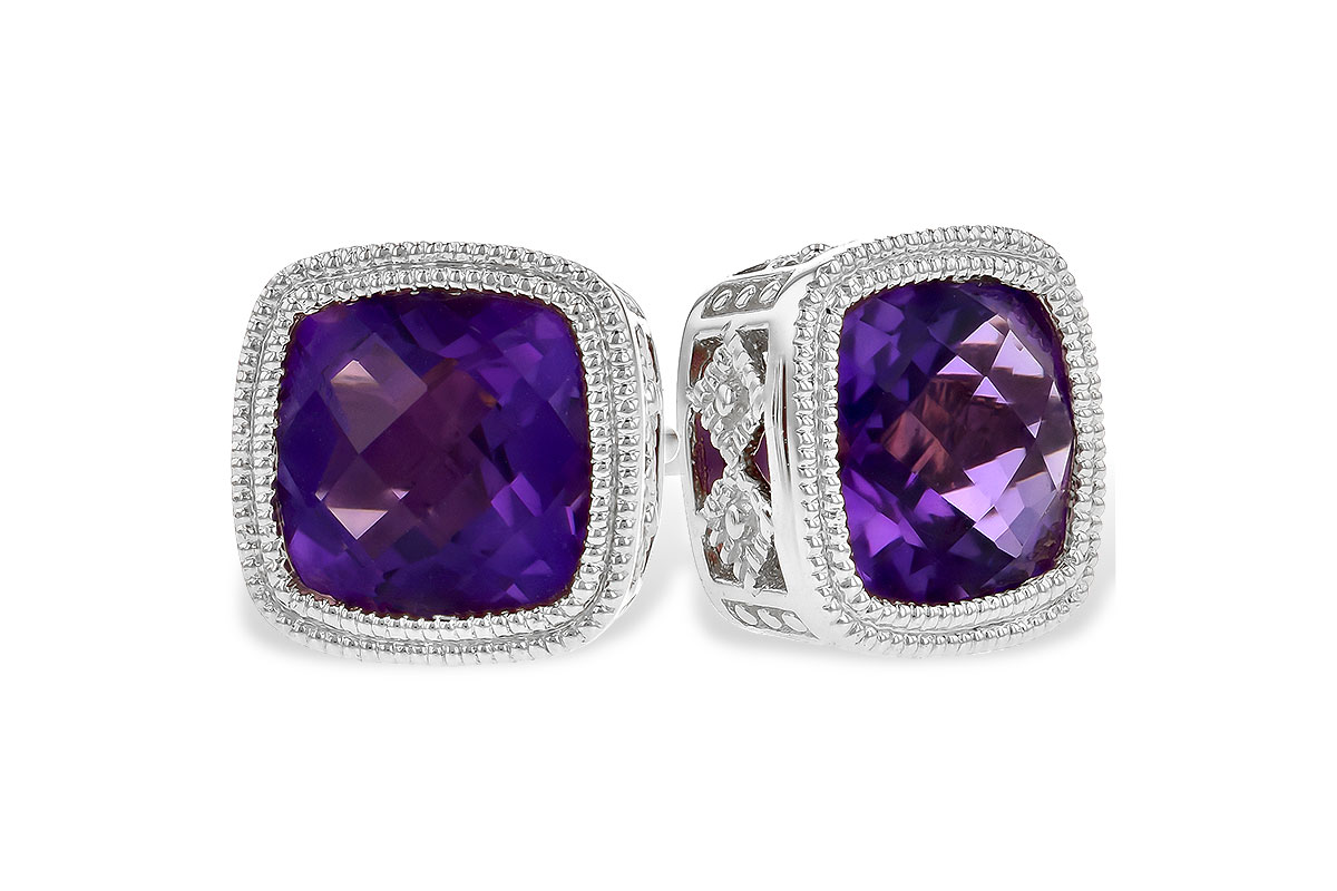 E291-74458: EARR 1.70 TW AMETHYST