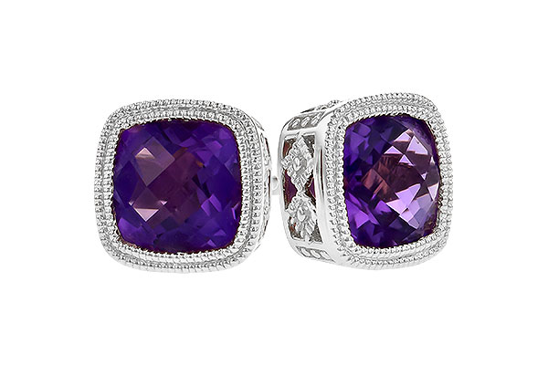 E291-74458: EARR 1.70 TW AMETHYST