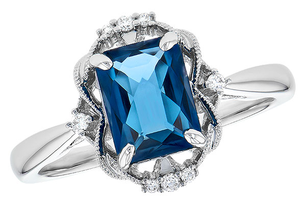 E291-76304: LDS RG 1.70 LONDON BLUE TOPAZ 1.76 TGW