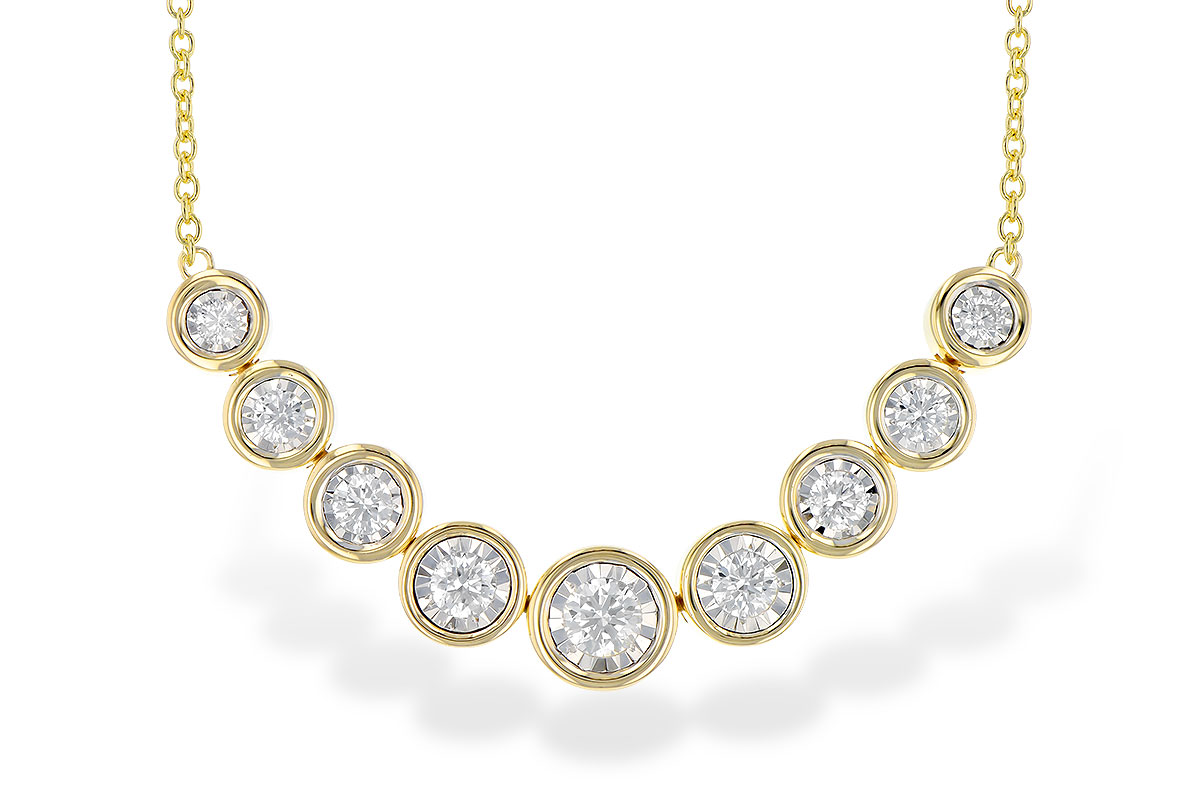 E291-76331: NECKLACE 1.00 TW