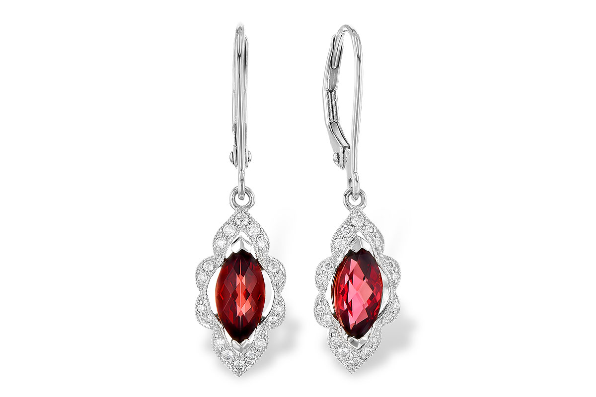 E291-80904: EARR 1.10 TW GARNET 1.25 TGW