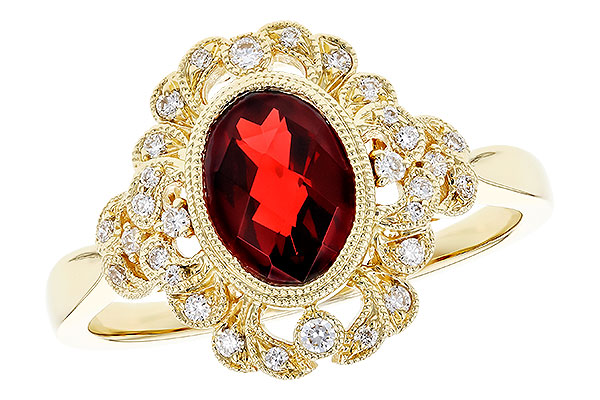 E292-66331: LDS RG 1.40 GARNET 1.56 TGW (8x6MM GAR)