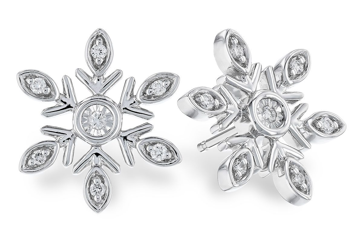 E292-67231: EARRINGS .07 TW