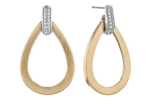 E292-67249: EARRINGS .25 TW