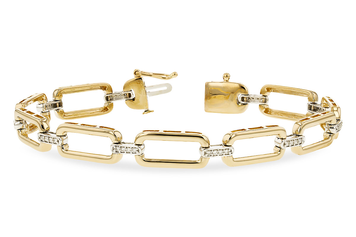 E292-69940: BRACELET .25 TW (7.5" - F208-15413 WITH LARGER LINKS)