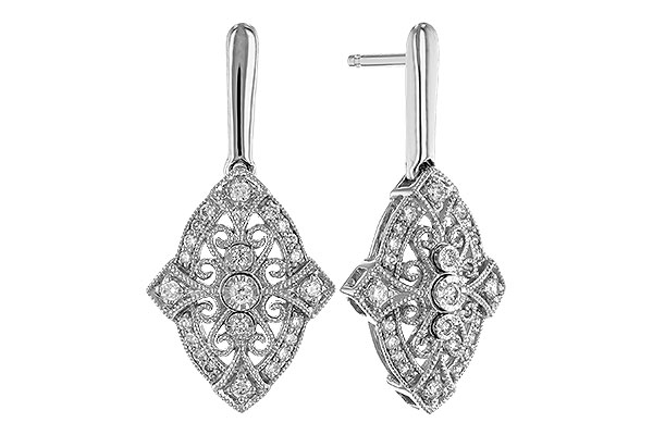 E292-69949: EARRINGS .25 TW