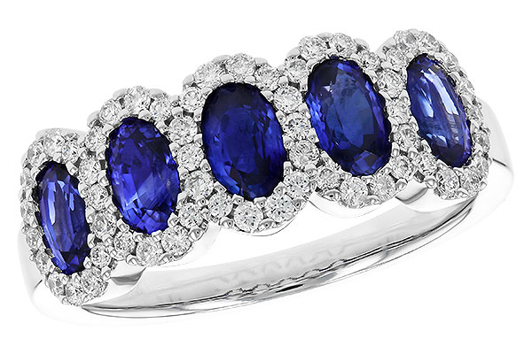 E292-71758: LDS WED RG 1.54 SAPPHIRE 1.90 TGW