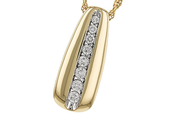 E292-72649: NECKLACE .25 TW