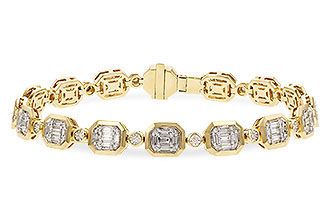 E293-55413: BRACELET 1.02 BAG 1.30 TW