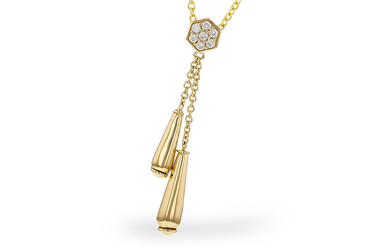 E293-56322: NECKLACE .11 TW
