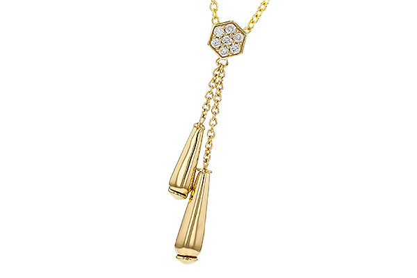 E293-56322: NECKLACE .11 TW