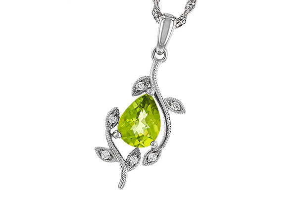 E293-58131: NECKLACE 1.16 PERIDOT 1.21 TGW (8x6MM PER)